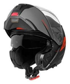 Schuberth C5 Eclipse Helmet -Motorcycle Helmet Shop schuberth c5 eclipse helmet black grey red 1
