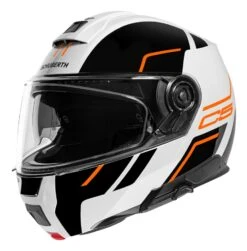 Schuberth C5 Master Helmet -Motorcycle Helmet Shop schuberth c5 master helmet black white orange