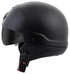 Scorpion EXO Covert Helmet -Motorcycle Helmet Shop scorpion covert helmet matte black 2