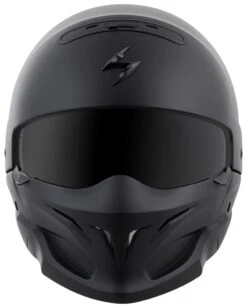 Scorpion EXO Covert Helmet -Motorcycle Helmet Shop scorpion covert helmet matte black 4