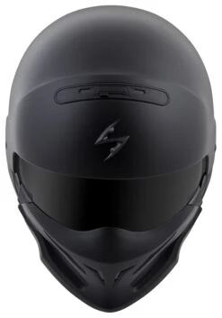 Scorpion EXO Covert Helmet -Motorcycle Helmet Shop scorpion covert helmet matte black 5