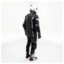 Sedici Chicane One-Piece Race Suit -Motorcycle Helmet Shop sedici chicane one piece race suit black white 2