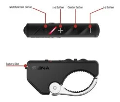 Sena RC4 4-Button Handlebar Remote -Motorcycle Helmet Shop sena rc44 button remote 4