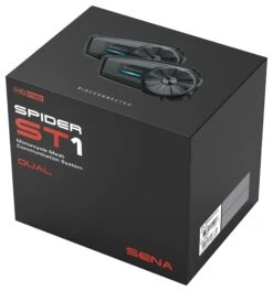 Sena Spider ST1 Mesh Intercom Dual Pack -Motorcycle Helmet Shop sena spider st1 bluetooth headset dual pack 1