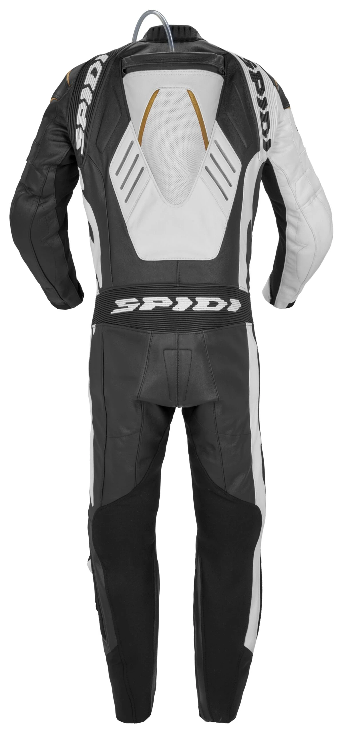 Spidi Track Wind Pro Race Suit Spidi Track Wind Pro Race Suit -Motorcycle Helmet Shop spidi track wind pro suit blk wht gold black gold 2 scaled