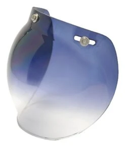 Street & Steel Bubble Shield -Motorcycle Helmet Shop street steel bubble shield smoke gradiant
