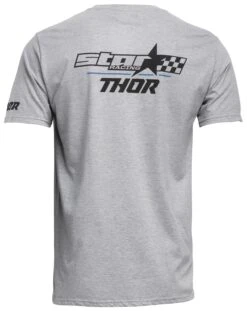 Thor Star Racing Champ T-Shirt -Motorcycle Helmet Shop thor fleec starracn chmp grey 1