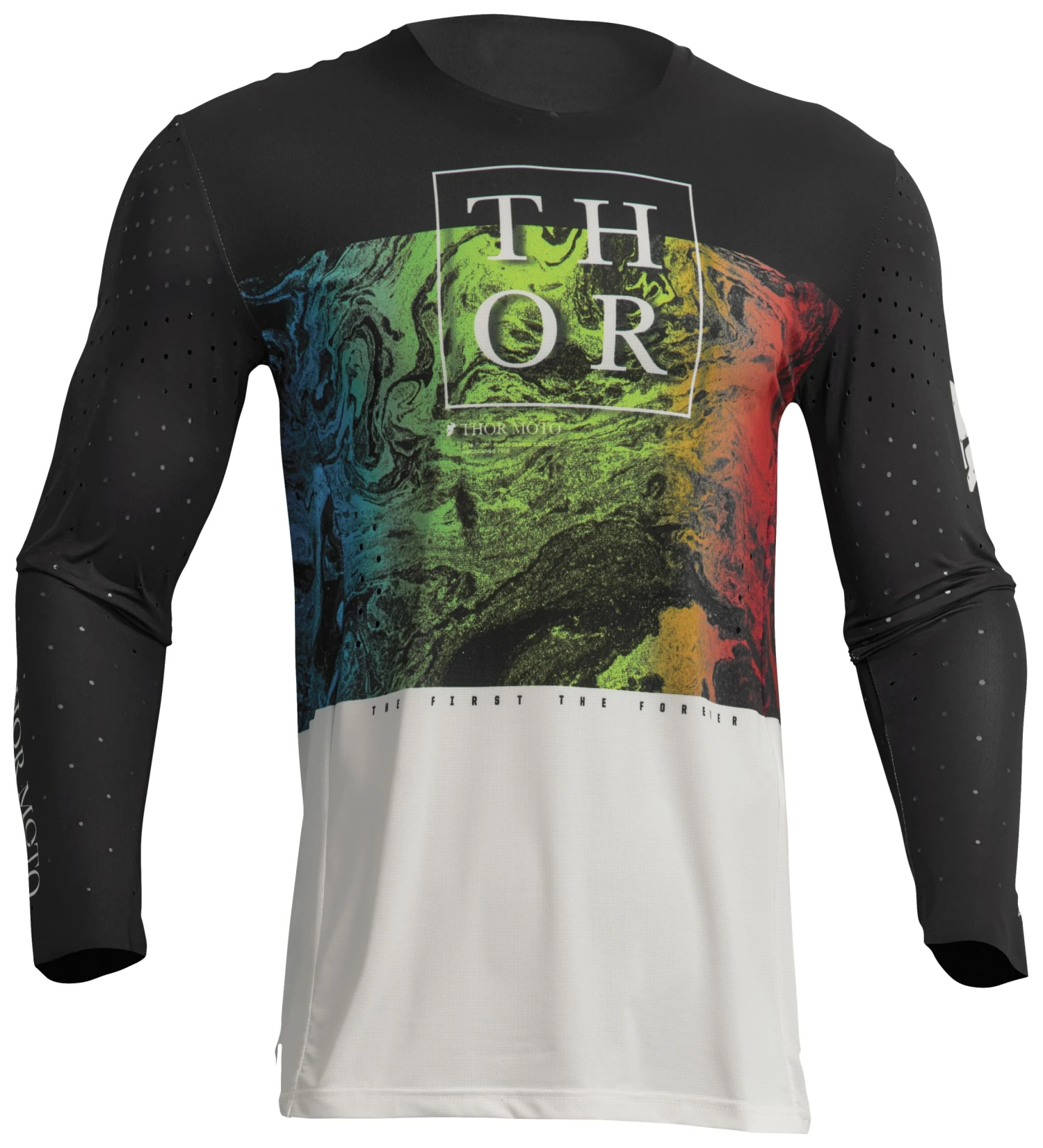 Thor Prime Melter Jersey Thor Prime Melter Jersey -Motorcycle Helmet Shop thor prime melter jersey black white scaled