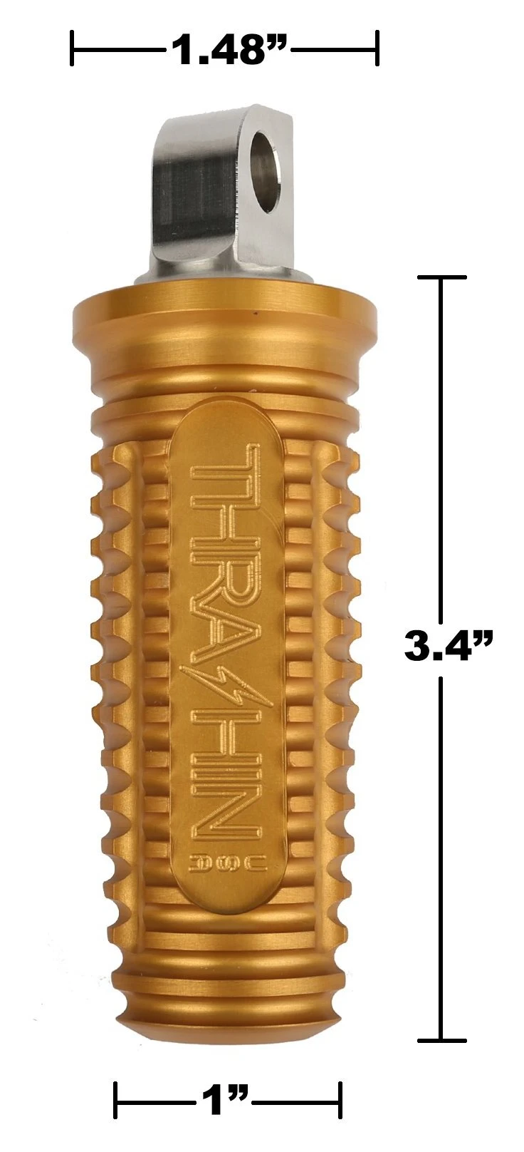 Thrashin Supply Burnout Passenger Foot Pegs For Harley Softail 2018-2023 Thrashin Supply Burnout Passenger Foot Pegs For Harley Softail 2018-2023 -Motorcycle Helmet Shop thrashin supply burnout foot pegs for harley 3