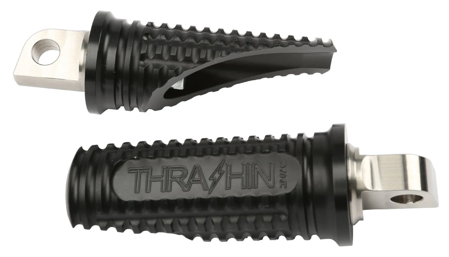 Thrashin Supply Burnout Passenger Foot Pegs For Harley Softail 2018-2023 Thrashin Supply Burnout Passenger Foot Pegs For Harley Softail 2018-2023 -Motorcycle Helmet Shop thrashin supply burnout foot pegs for harley