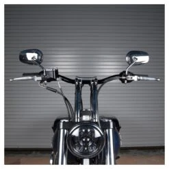 Thrashin Supply Low Bend Handlebars -Motorcycle Helmet Shop thrashin supply low bend handlebars
