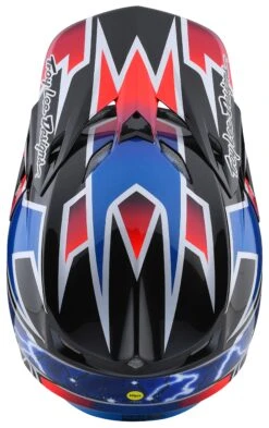 Troy Lee Designs Troy Lee SE5 Lightning Helmet -Motorcycle Helmet Shop troy lee designs se5 lightning helmet blue 5