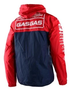 Troy Lee Designs Troy Lee GasGas Team Windbreaker -Motorcycle Helmet Shop troy lee gas gas team windbreaker black 3