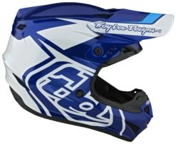 Troy Lee Designs Troy Lee GP Overload Helmet 7 Troy Lee Designs Troy Lee GP Overload Helmet -Motorcycle Helmet Shop troy lee gp overload helmet blue white 1