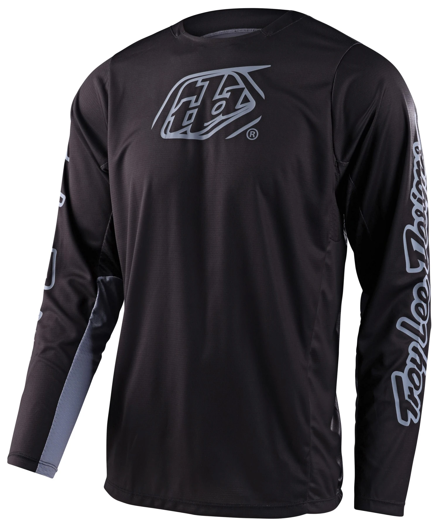 Troy Lee GP Pro Icon Jersey Troy Lee Designs Troy Lee GP Pro Icon Jersey -Motorcycle Helmet Shop troy lee gp pro icon jersey black grey scaled
