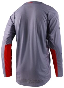 Troy Lee Designs Troy Lee GP Pro Icon Jersey -Motorcycle Helmet Shop troy lee gp pro icon jersey grey orange 1