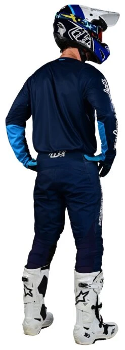 Troy Lee Designs Troy Lee GP Pro Icon Jersey -Motorcycle Helmet Shop troy lee gp pro icon jersey navy blue 3