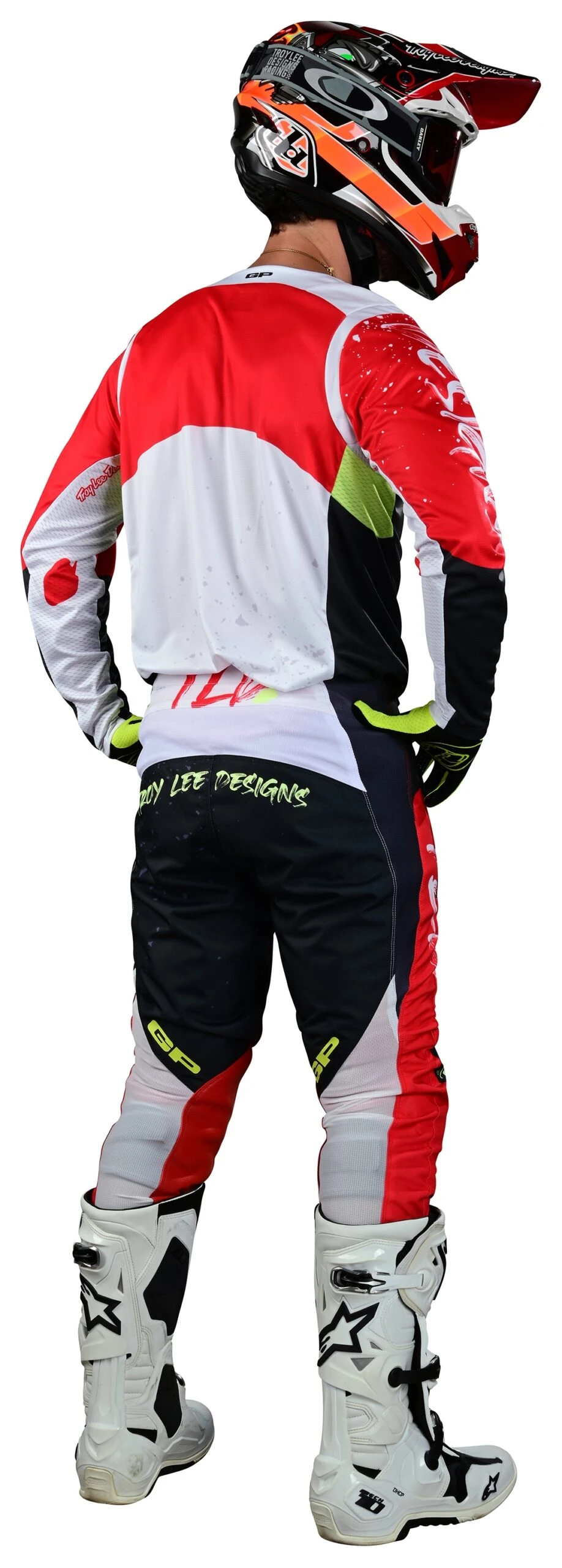 Troy Lee GP Pro Partical Pants Troy Lee Designs Troy Lee GP Pro Partical Pants -Motorcycle Helmet Shop troy lee gp pro partical pants black red 3 scaled