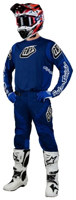 Troy Lee Designs Troy Lee SE Ultra Sequence Jersey -Motorcycle Helmet Shop troy lee se ultra sequence jersey blue 2