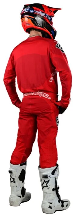 Troy Lee Designs Troy Lee SE Ultra Sequence Jersey -Motorcycle Helmet Shop troy lee se ultra sequence jersey red 3
