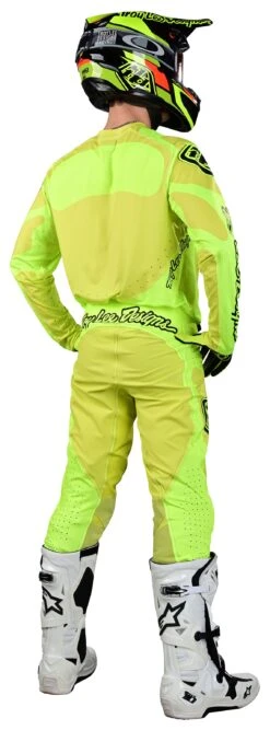 Troy Lee Designs Troy Lee SE Ultra Sequence Jersey -Motorcycle Helmet Shop troy lee se ultra sequence jersey yellow 3
